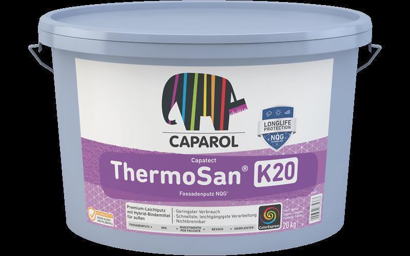 Caparol ThermoSan Fassadenputz NQG - K20 - 20 kg