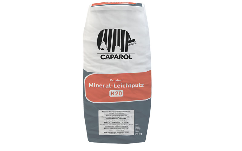 Caparol Mineral-Leichtputz - K20 - 25 kg